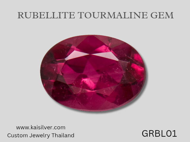 rubellite tourmaline gemstone