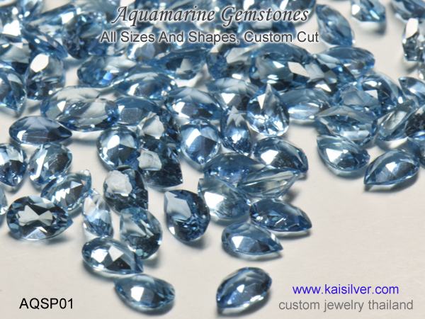 aquamarine gemstones