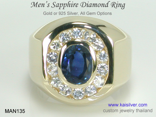 Sapphire jewelry for him 2025