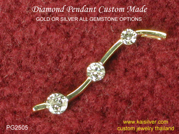 diamond birthstone pendant april