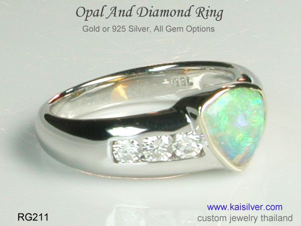 opal rings properties and care